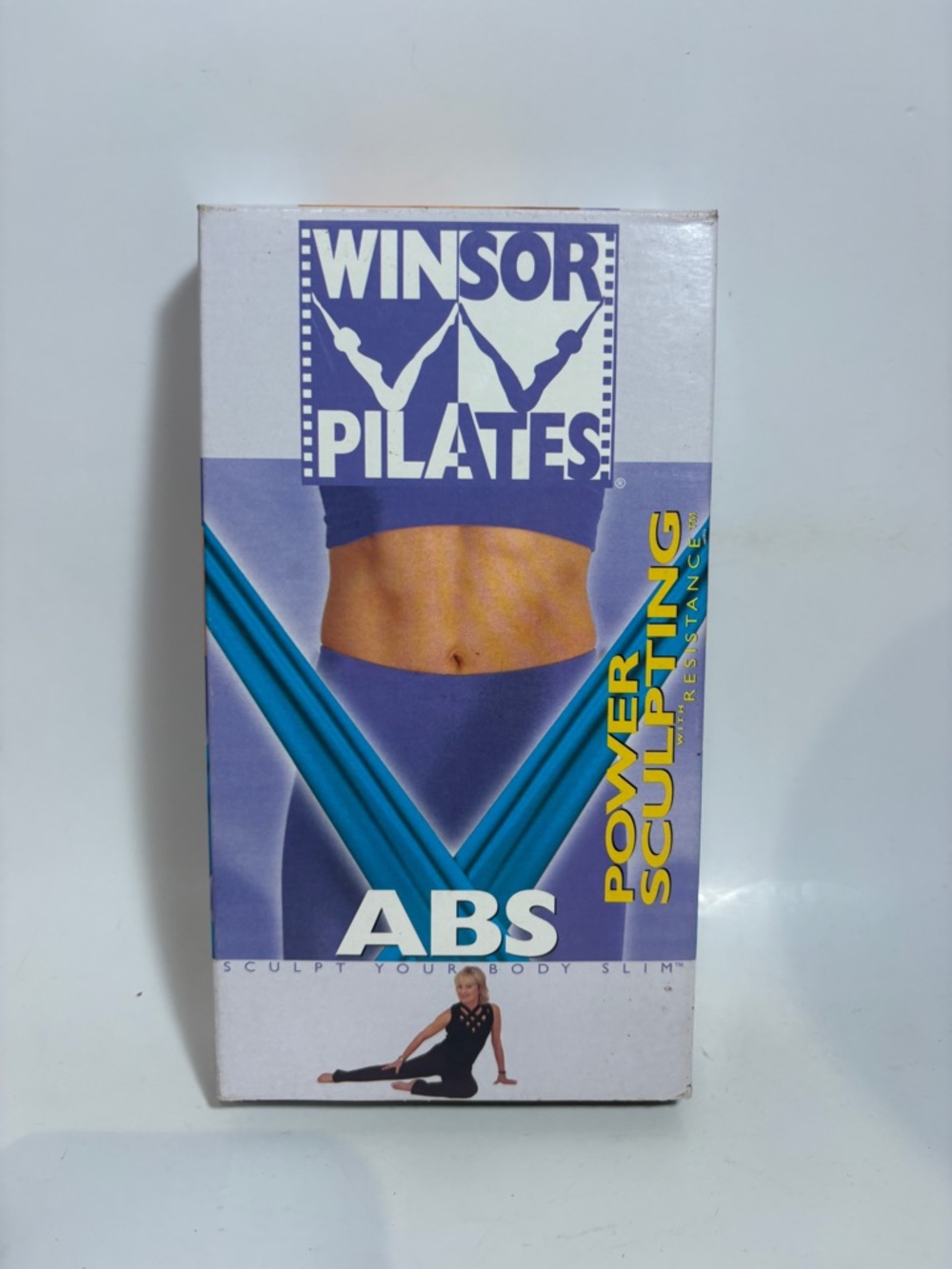 ABS Power Sculpting VHS VCR Video Tape Movie Winsor Pilates